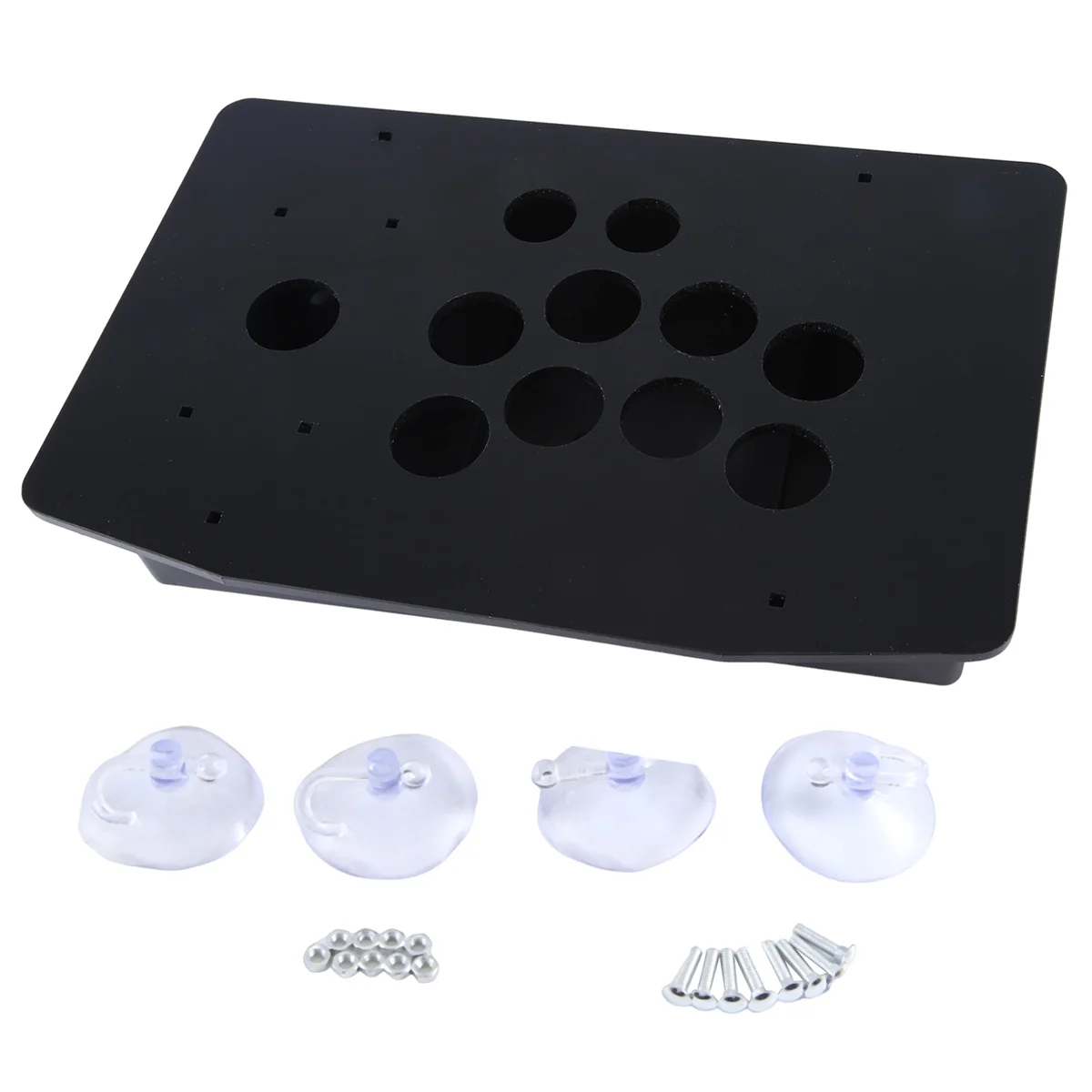 Quality Arcade Joystick Acrylic Panel Case for Arcade Game Machine DIY Can Be Installed Joystick Button for Retro Video Game
