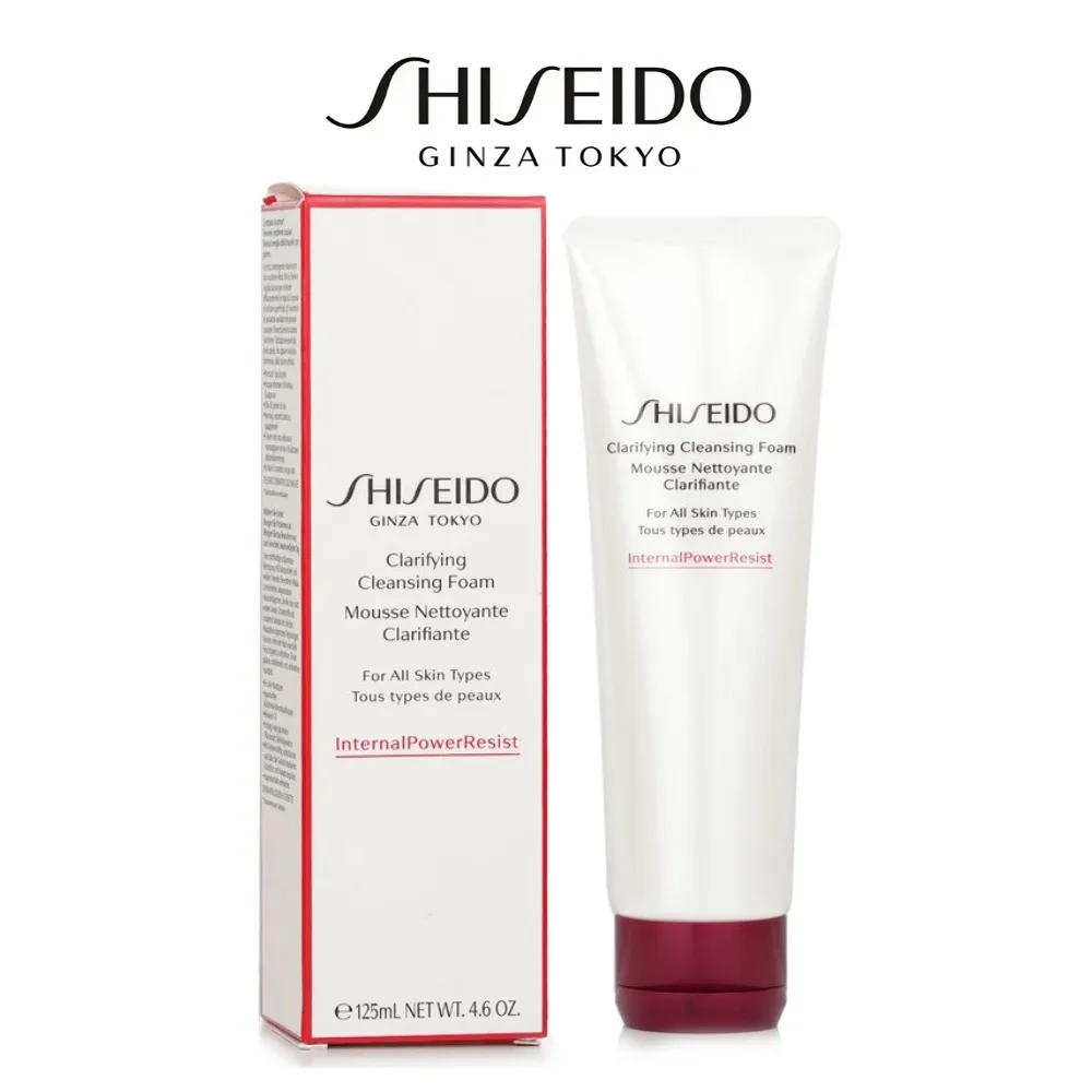 SHISEIDO Defend Beauty Clarifying Cleansing Foam 125ml, Original Japanese Skin Care, Beauty Health Care