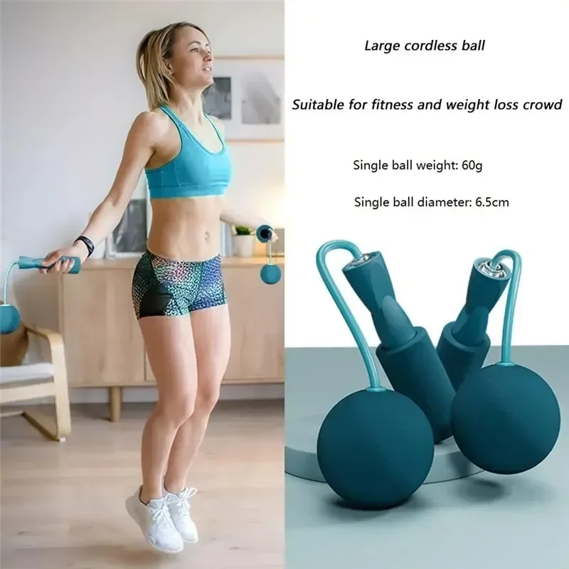 Cordless Jumping Rope Sports Fitness Training Aerobic Fitness Fast Jumping Rope Home Fitness Adjustable Fitness Jumping Rope