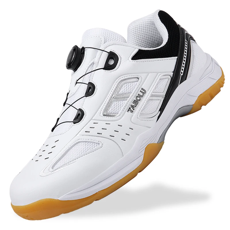 Table Tennis Shoes, Fashionable Badminton Shoes, Sports Training Shoes, Wear-Resistant Non-Slip Tennis Shoes, Men's Running Shoes, Women's Shoes, Rotating Buckle, Casual Sports Shoes, Breathable Mesh Jogging Shoes, New Models 36-45