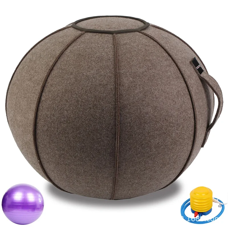 Yoga Ball, Exercise Gymnastic Fitness Pilates Ball, Balance Exercise Gym Fitness Yoga Core Ball, Abdominal Fitness Yoga Ball