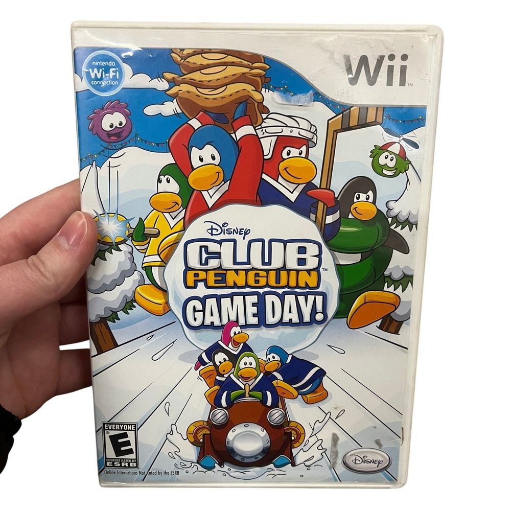 Disney Video Games & Consoles | Disney Club Penguin Game Day Nintendo Wii 2010 Party Game | Color: Blue/White | Size: Os