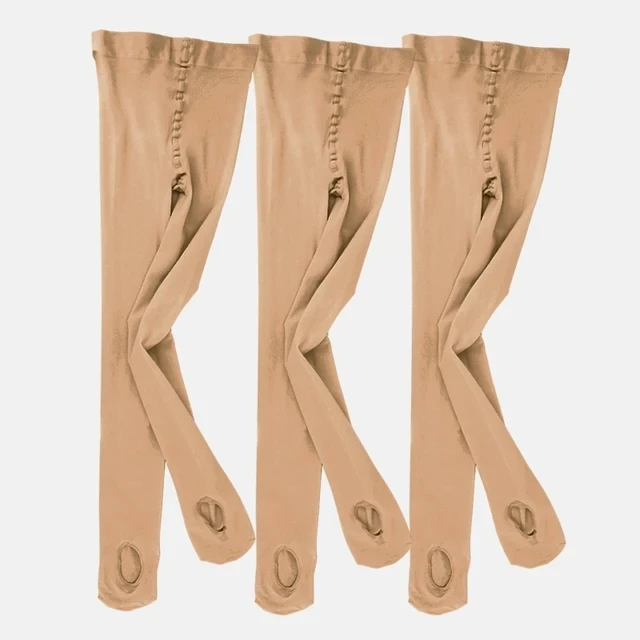 Collants de danse de ballet professionnels pour enfants et filles, en microfibre douce, convertibles, avec trou