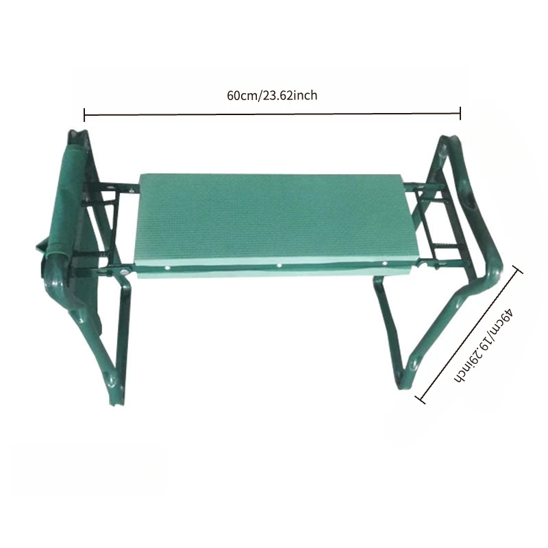 Tabouret de jardin pliant pour travaux de jardinage, chaise pliante pour s'agenouiller, outils de jardinage