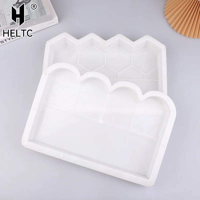 Moules en béton réutilisables pour clôture de jardin, bricolage, brique de jardin, pour étang à poissons, cour, Patio, décoration de jardin