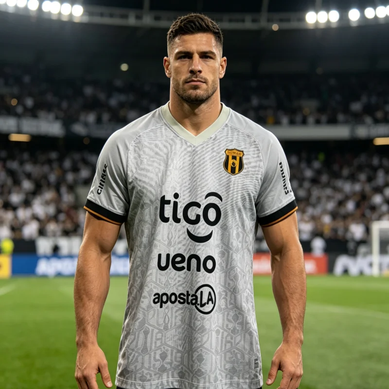 Nouvelles Maillots de Football Domicile du Club Guaraní de la Primera Division du Paraguay 2026 – Meilleure Vente, Séchage Rapide, Vêtements Sportifs Parent-Enfant