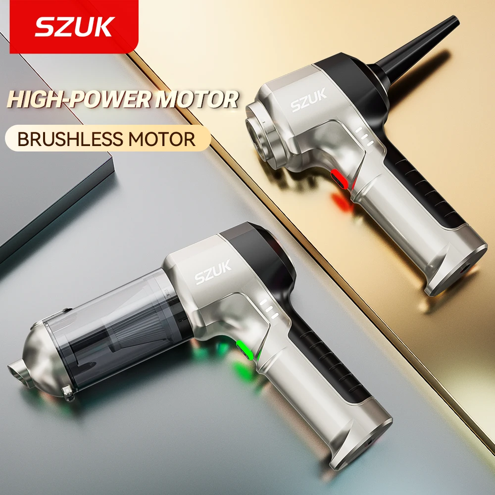 Aspirateur de voiture SZUK New C017Max, aspiration puissante, sans fil, portable, mini aspirateur, machine de nettoyage aspirateurs sans fil aspirateur pour voiture aspirateur maison aspirateur sans fil puissant