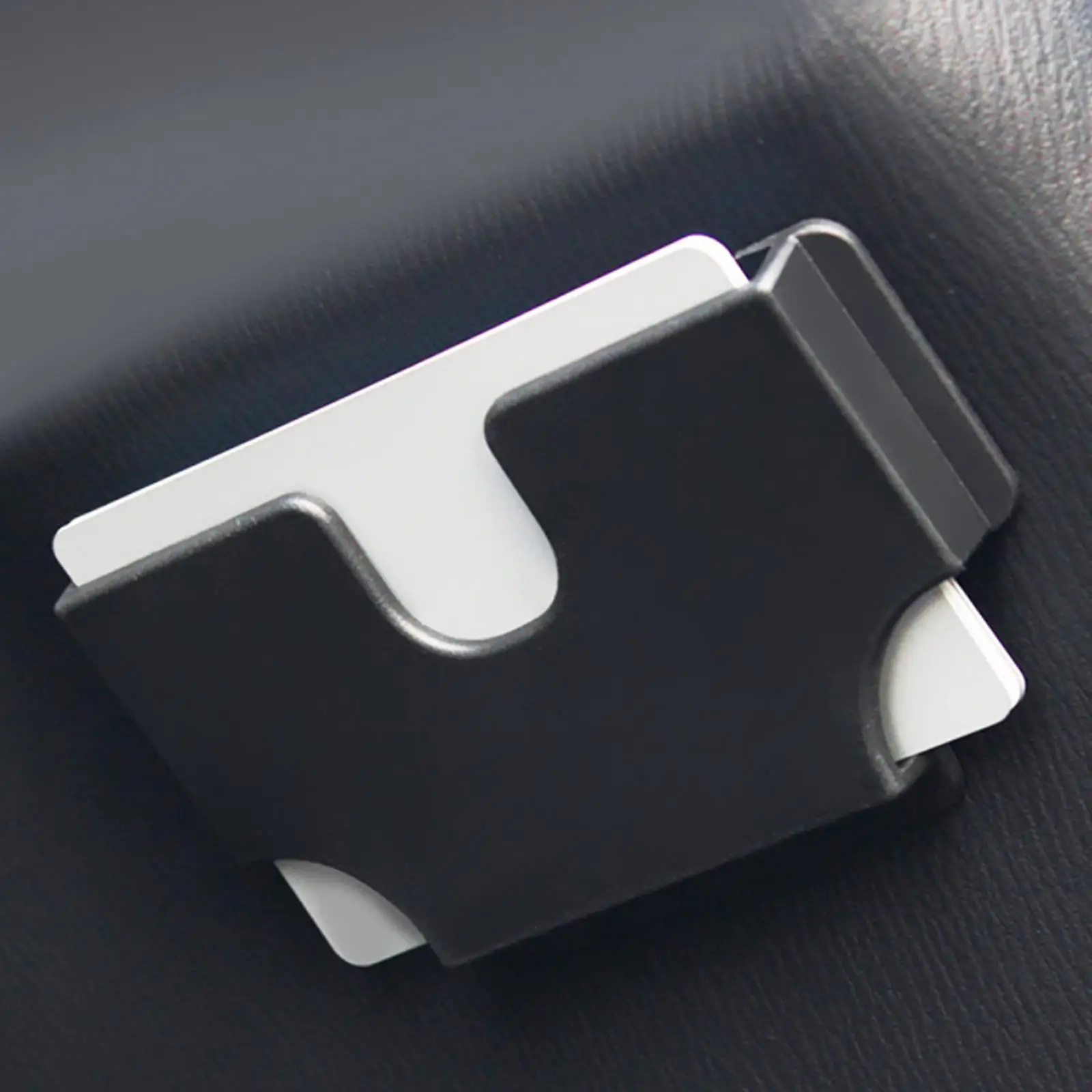 Porte-cartes de crédit de voiture, élastique et robuste, installation simple, porte-cartes de visite, accessoires mn, 10x5.6cm