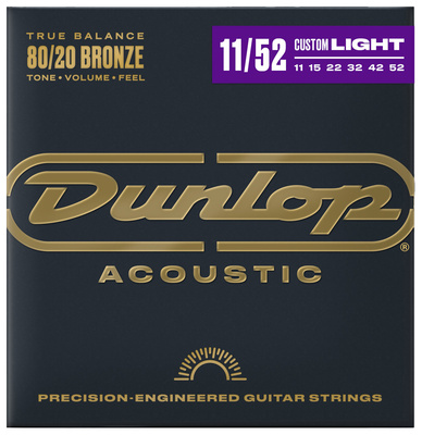 Dunlop Bronze Acoustic Set 11-52