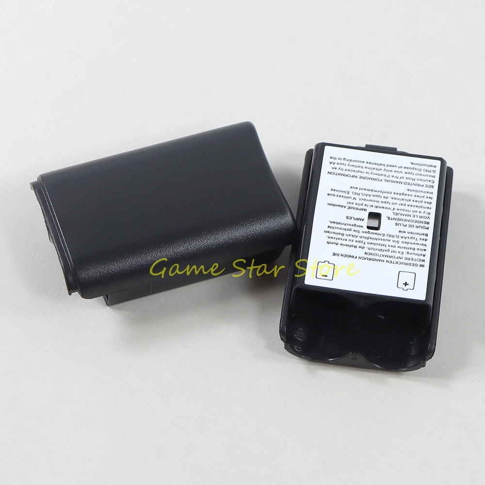 50pcs/lot Battery Case for Xbox 360 Wireless Controller Battery Cover Back Door Shell For Xbox360