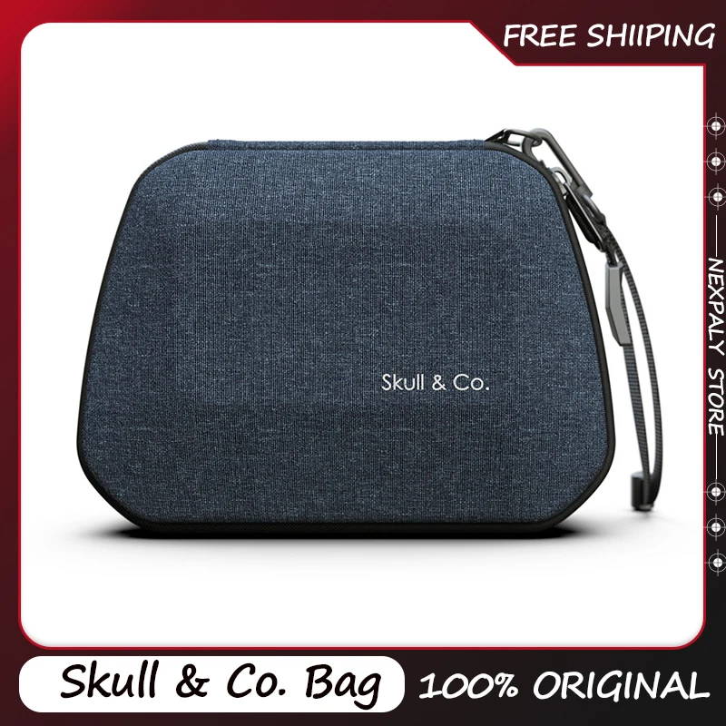 Skull & Co. Controller Case Storage Travel Bag Carrying Pouch for PS4 PS5 Xbox One Xbox Series X/S Switch Pro Controller Gift