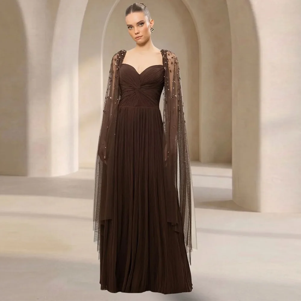Sweetheart A-Line Evening Dress Formal Appliques Party Dresses Customized Fashion Lace Up Back Side Fork Celebrity Gowns