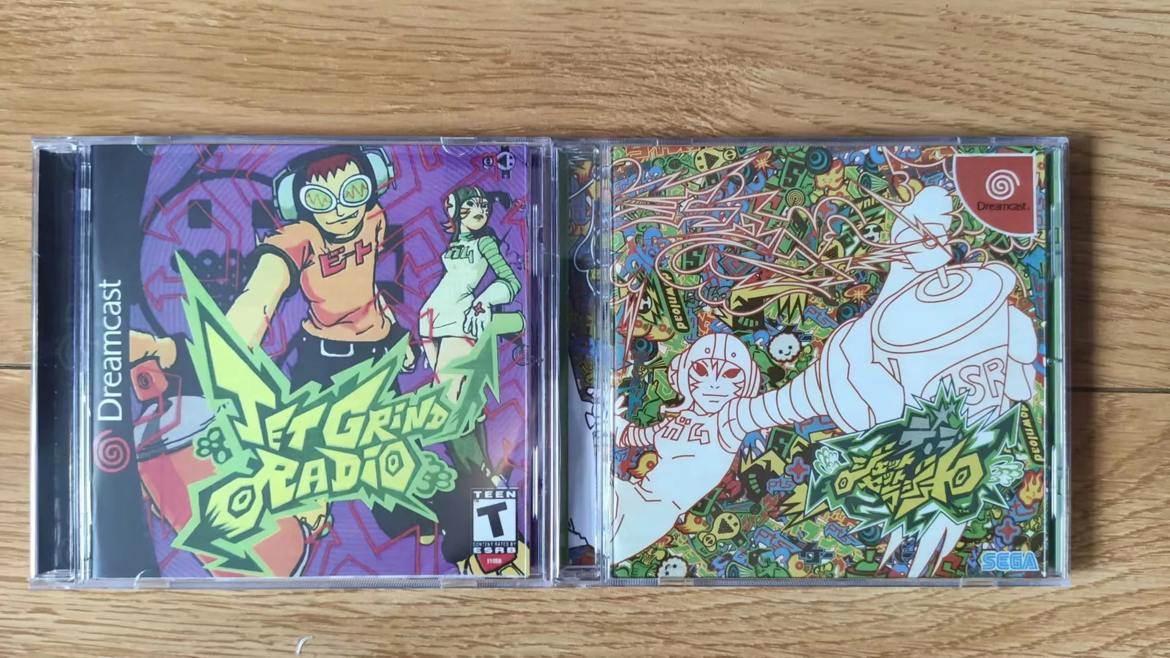 Dreamcast Jet Set Radio Series Copy Game Disc Replica Unlock DC Game Console Retro Video Game Direct Reading Game
