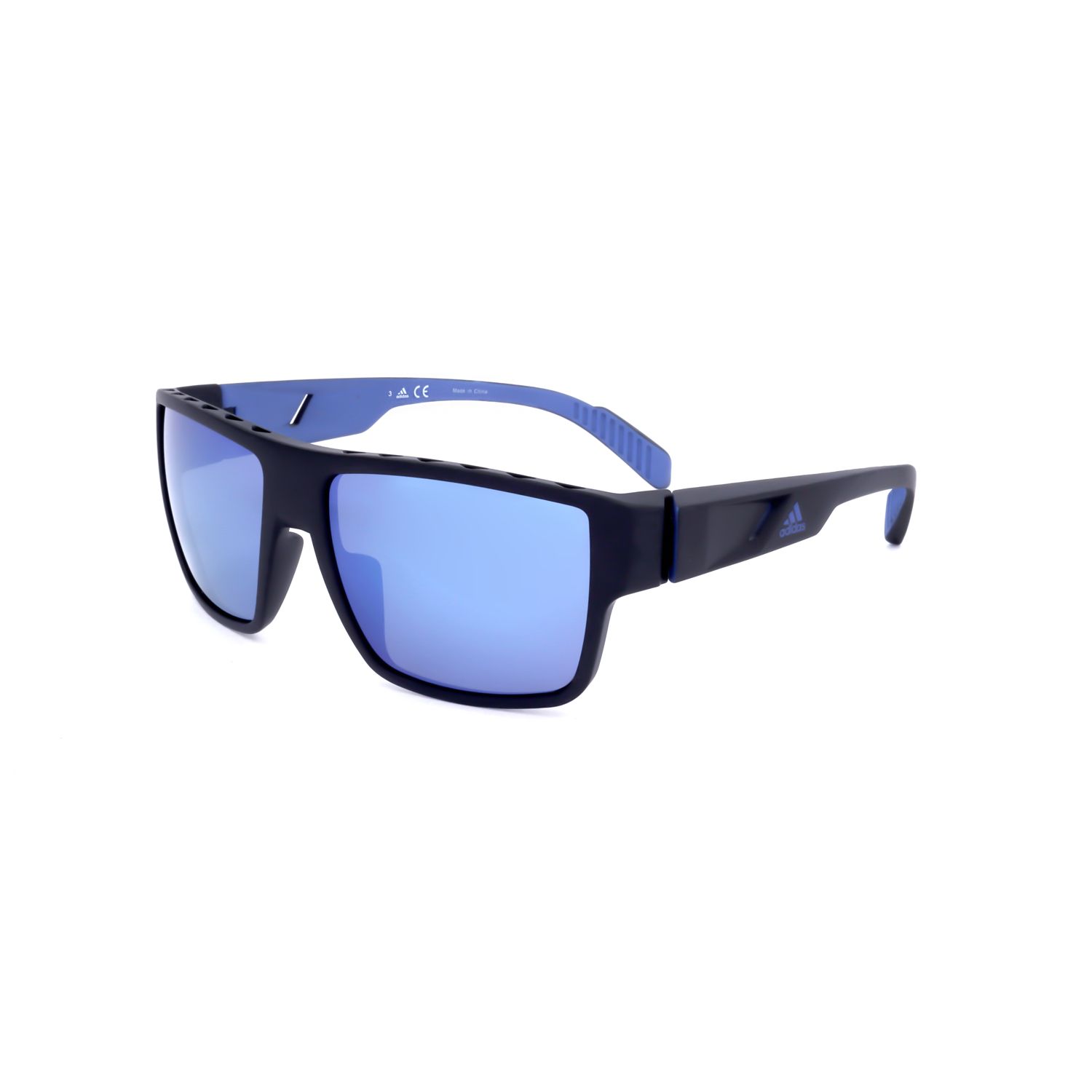 Adidas occhiali da sole uomo SP0006 black light blue 1 St