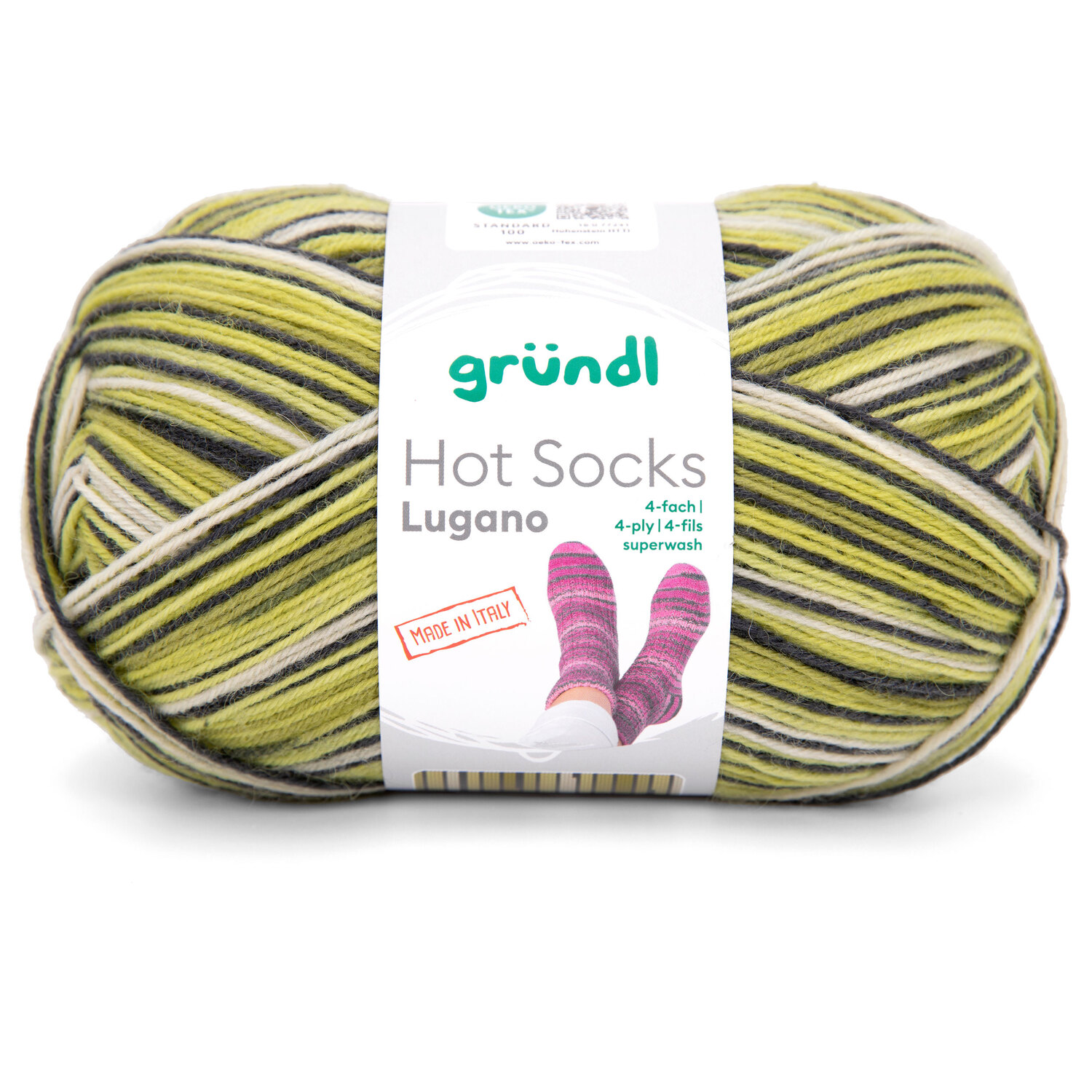 gründl Sockenwolle Hot Socks Lugano