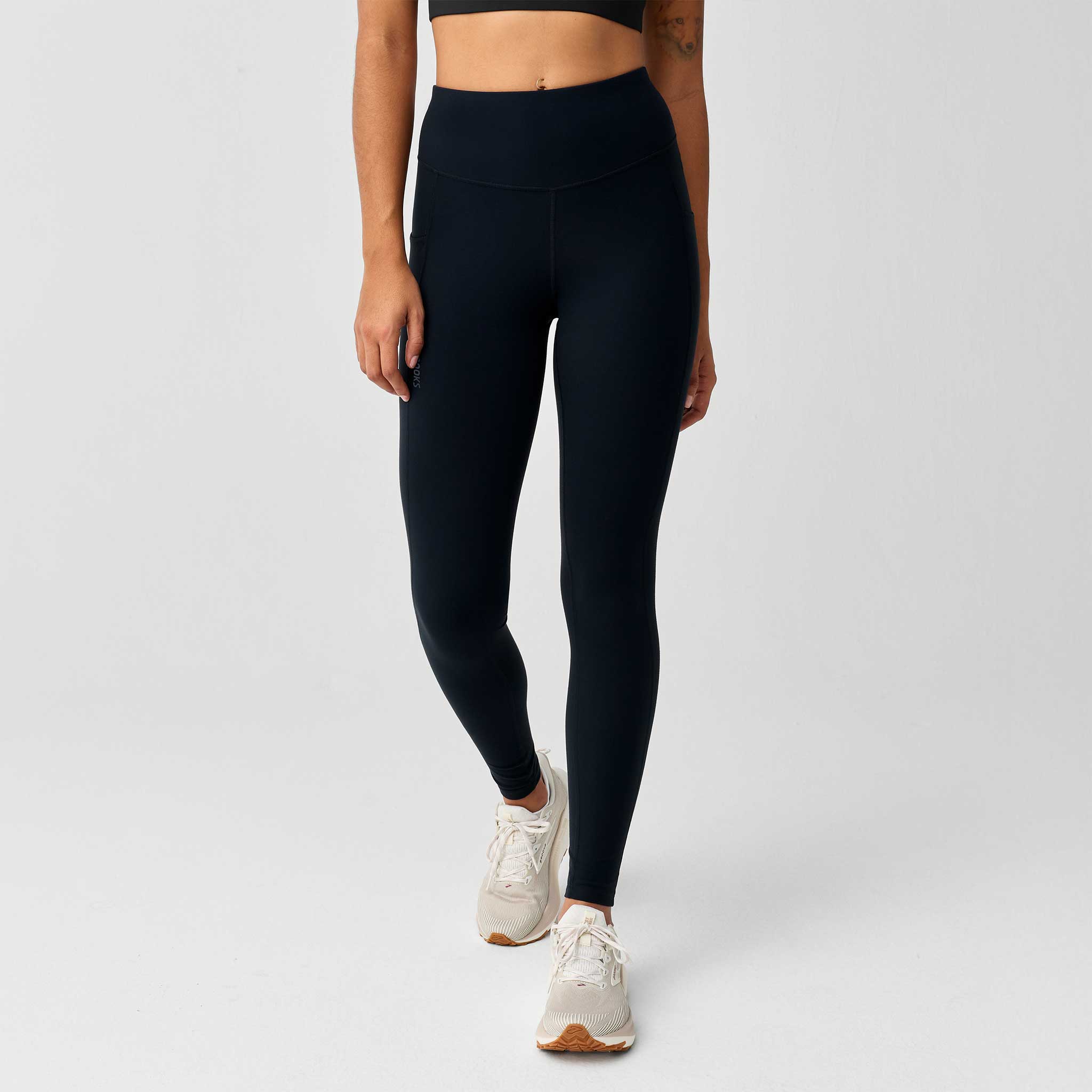 Brooks Momentum Thermal Tight Women's Running Apparel Black