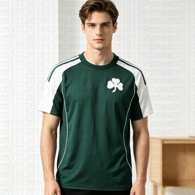 Maillot de football Panathinaikos 2026 Grèce Nouvelle Arrivée Athènes Imprimé en 3D Domicile Extérieur T-shirt Adulte Enfant Décontracté Sport Famille Enfants Tees