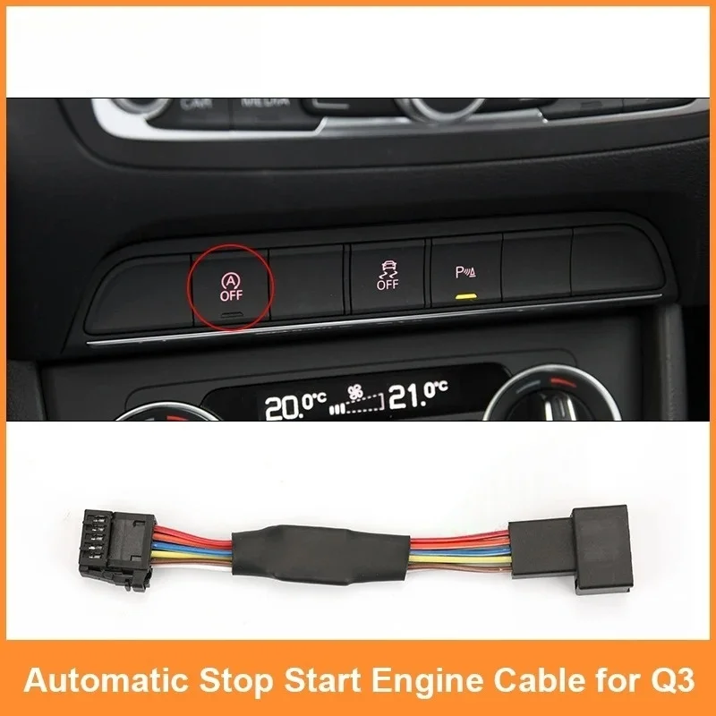 Dispositif de désactivation du système de démarrage/arrêt automatique du moteur, capteur de contrôle à brancher pour AUDI A4 B8/Audi A3 8P/Audi A4 B6/Audi Q5, accessoires automobiles