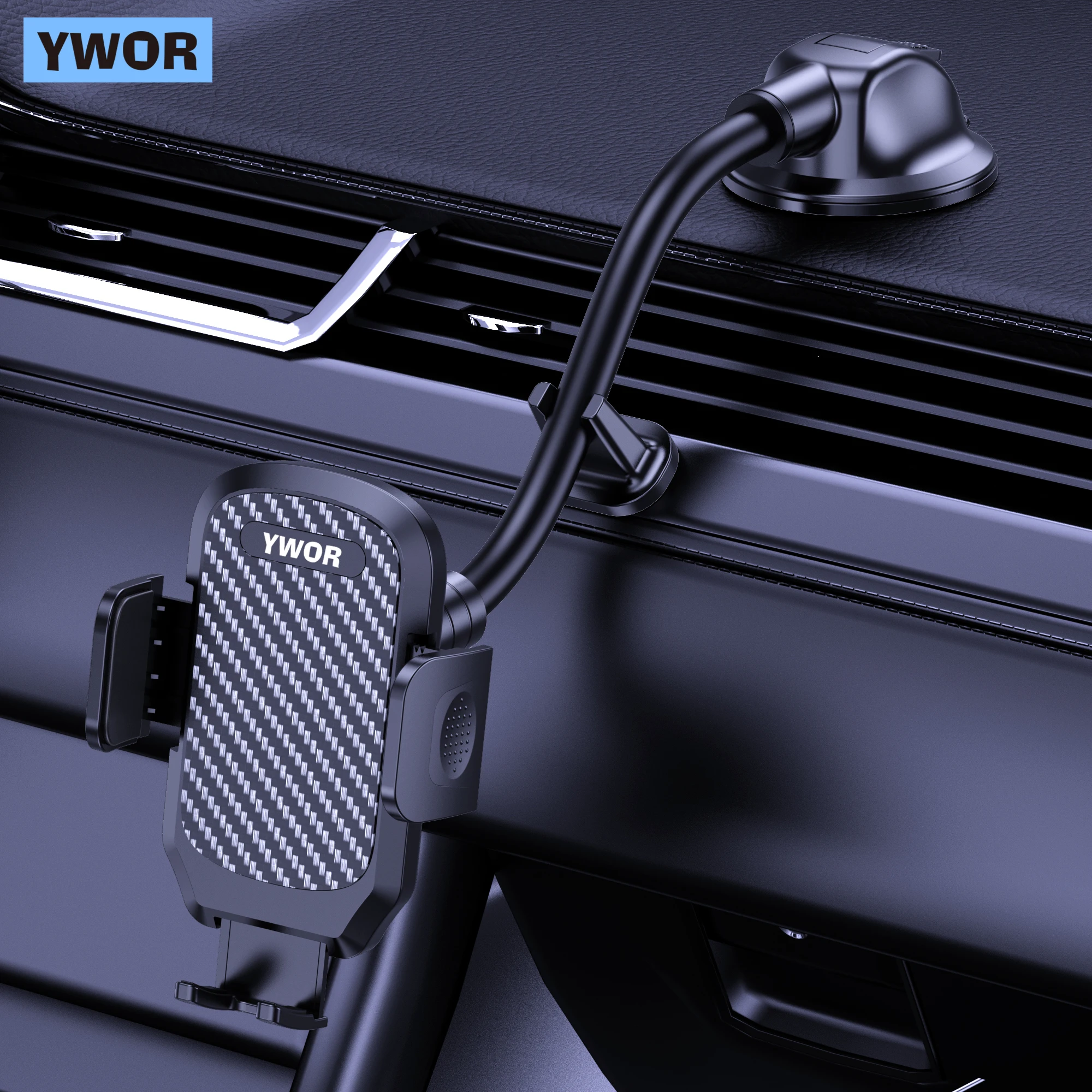 Support universel pour téléphone de voiture à ventouse, support de téléphone à carte Prada pour tous les téléphones portables, étuis optiques et Big Morning, sécurisé et sécurisé
