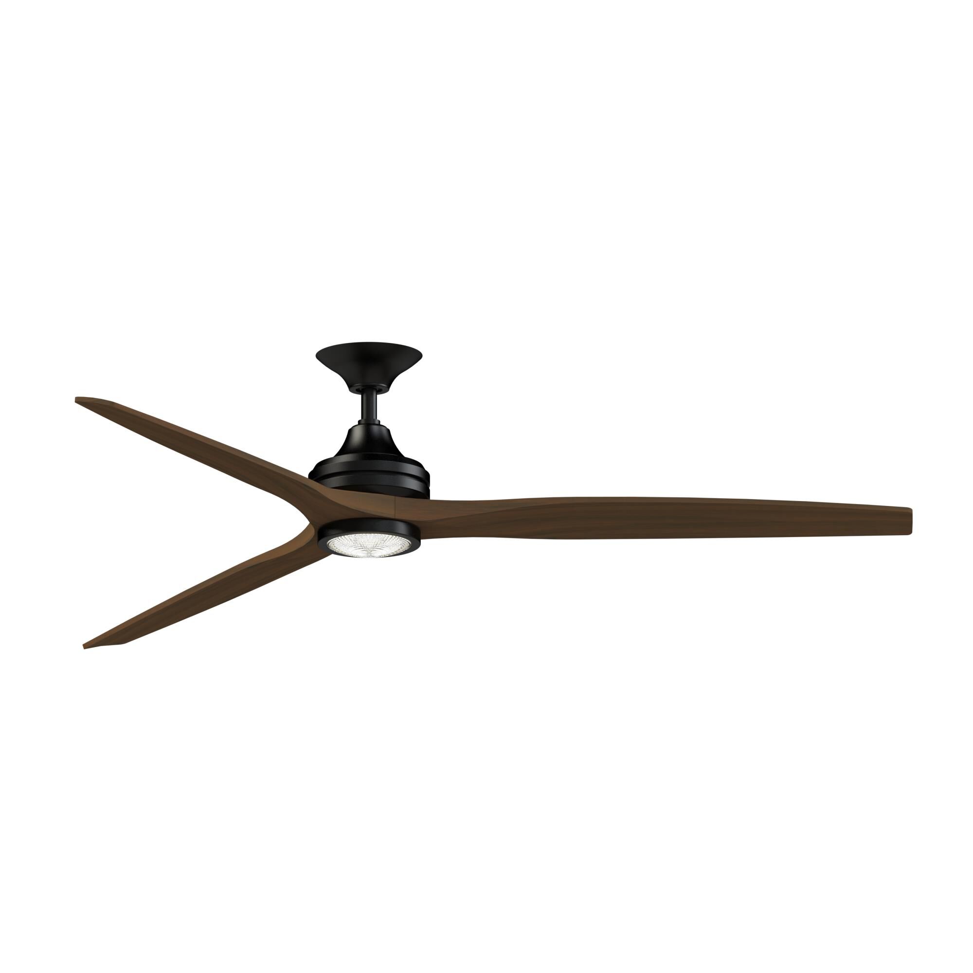 Fanimation Spitfire 72 Inch Ceiling Fan with Light Kit - FPD6721BMW-72MW-LK
