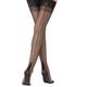 Nancies Fully Fashioned Cuban Heel Stockings (9.0'', Black)