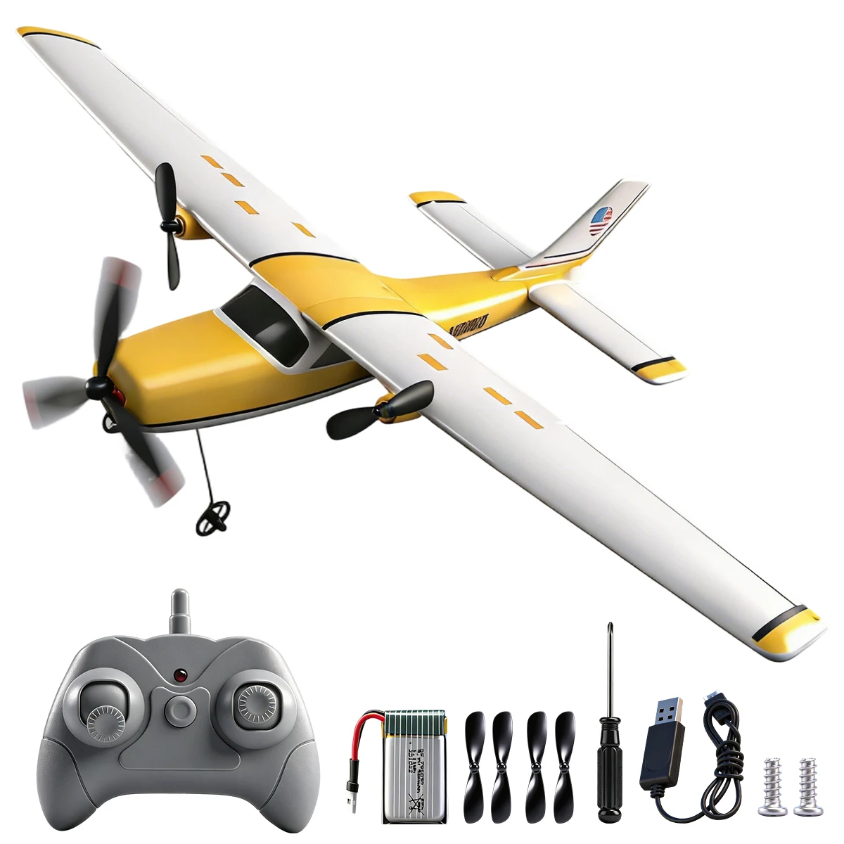 FX801 RC Flugzeug 2.4G 2CH EPP Schaumstoff RTF Flugzeug mit fester Spannweite Spielzeug Outdoor-Drohne Elektrisches Segelflugzeug RC Spielzeug Geschenke