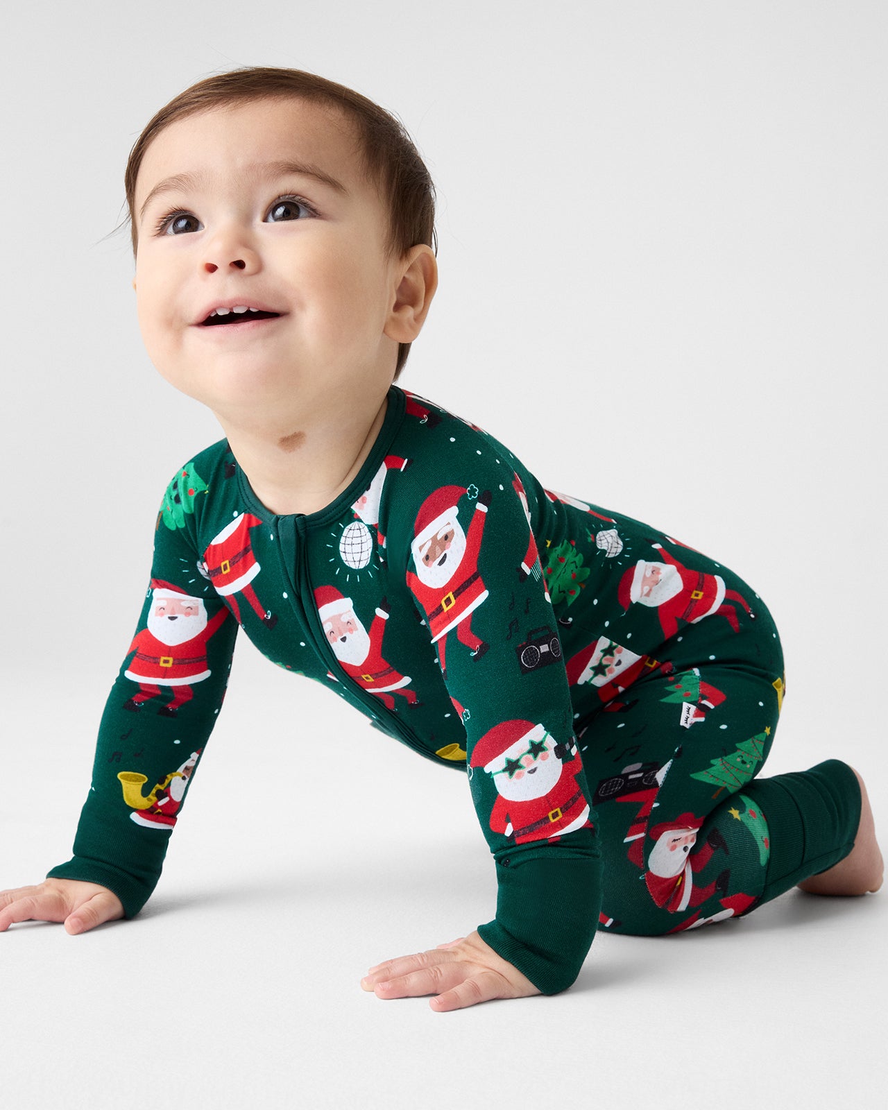 Santa's Grooves Zippy - 0-3 months