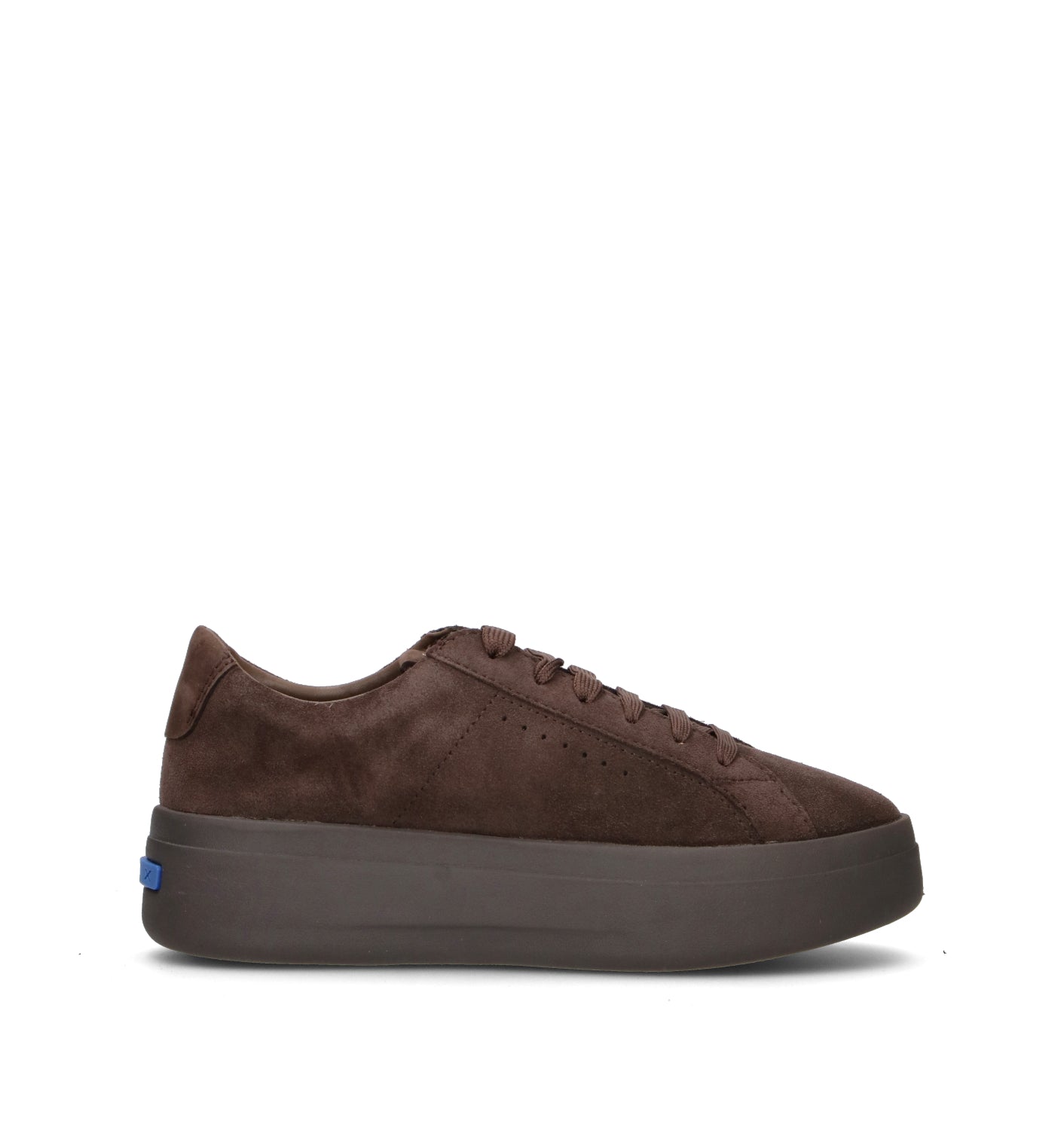 GEOX Sneaker donna marrone in suede