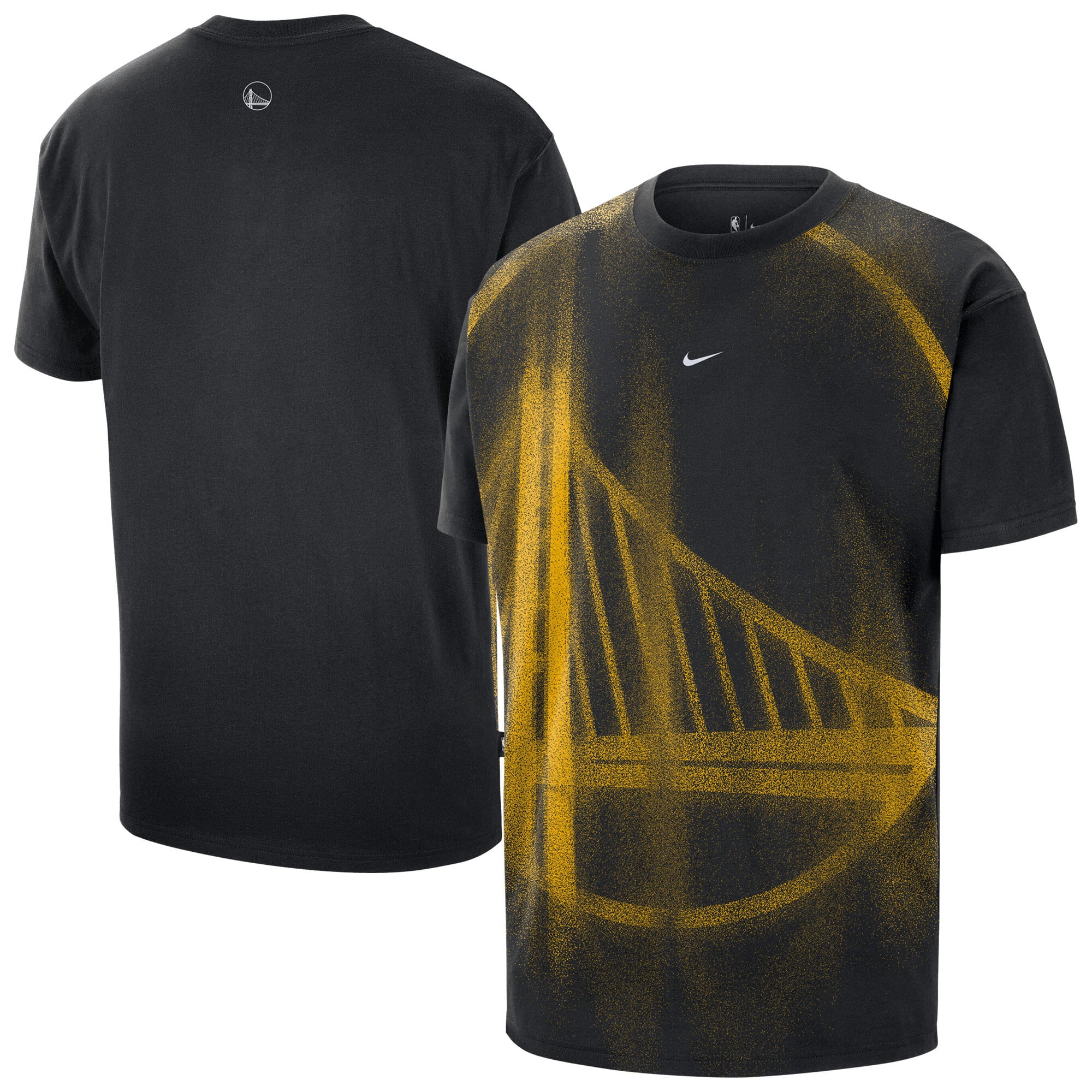 Golden State Warriors Nike 2026 Standard Issue Practice Icon T-Shirt – Herren