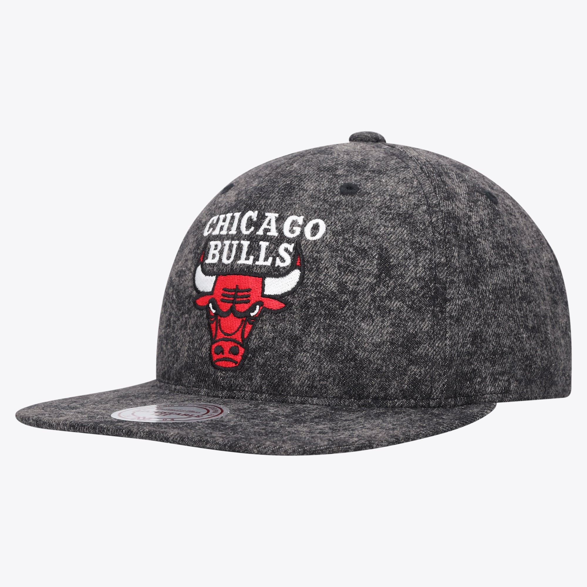 Chicago Bulls Mitchell & Ness Rise Snapback - Schwarz