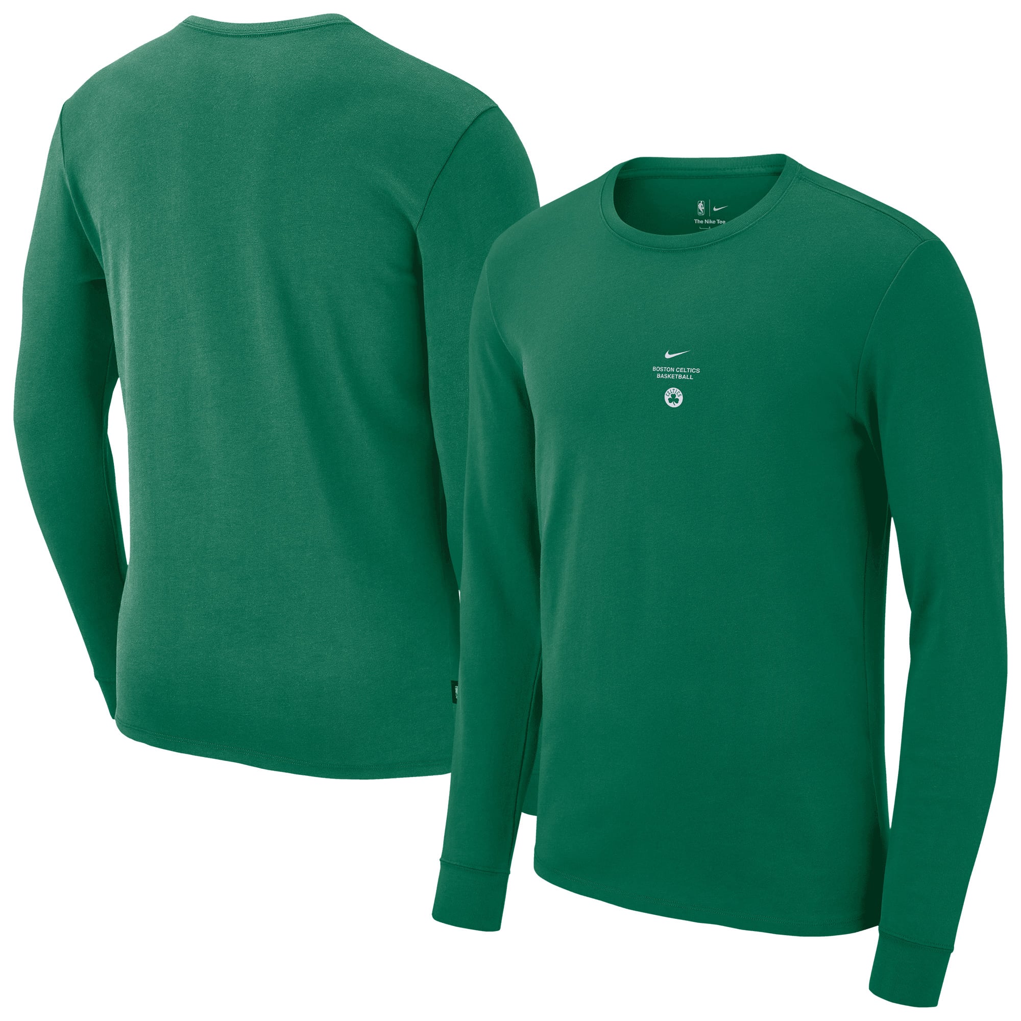 Boston Celtics Nike 2026 Standard Issue Trainings-Langarmshirt - Herren