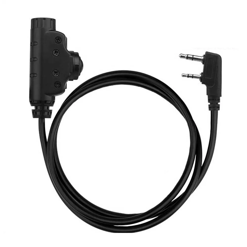 Taktische U94 PTT Airsoft Schießen Headset Taste Adapter Für Icom/Midland/Telefon/Kenwood Motorola Signal Stecker Headset zubehör