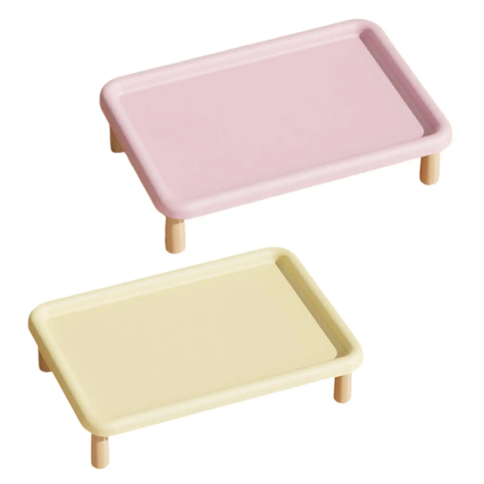 Bol surélevé pour nourriture pour chats, table d'alimentation en plastique et bois, distributeur automatique de nourriture pour animaux de compagnie compatible pour la nourriture et l'eau des chats.