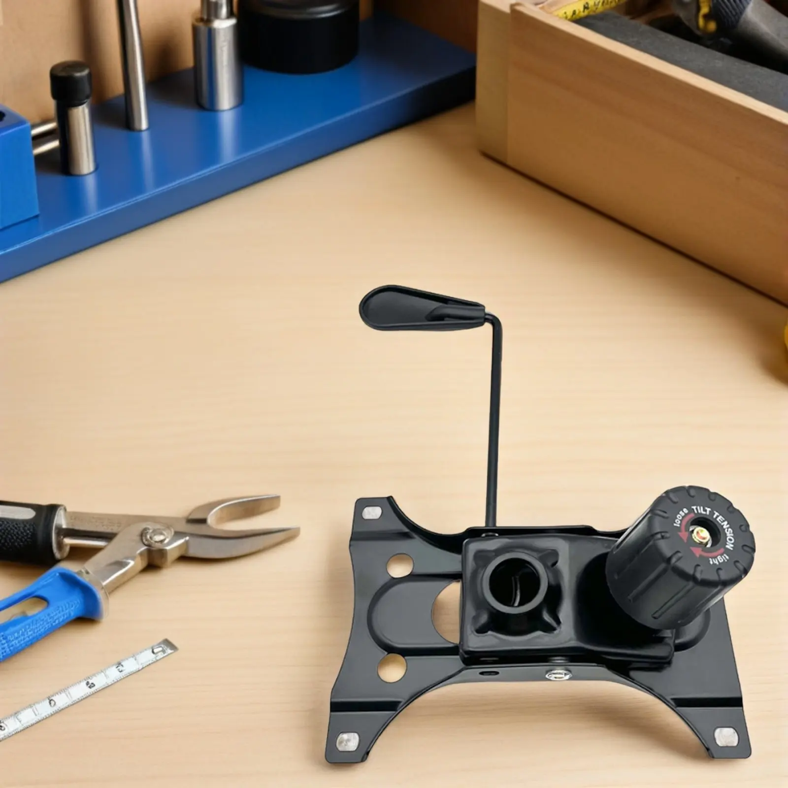 Office Chair Tilt Control Mechanism Replacement Parts Swivel Tilt Base For Gaming Computer Desk Chairs Home Or Office Use Black