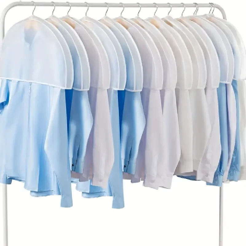Garment Covers For Hanging Clothes, Shoulder Covers For Hanging Clothes, Dust Covers For Hanging Clothes, Suit Covers For Closet