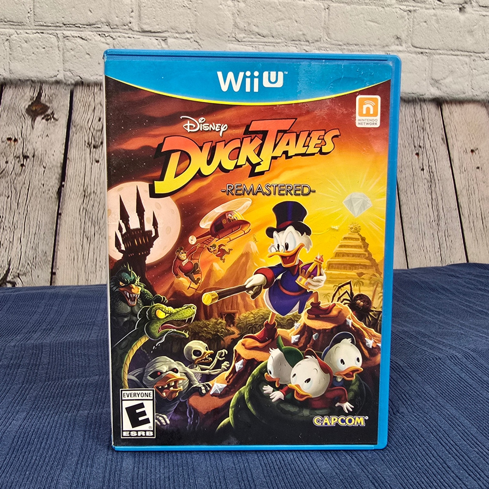 Disney Video Games & Consoles | Disney Ducktales Remastered Nintendo Wii U Wup P Wdke Capcom Video Game | Color: Blue | Size: Os