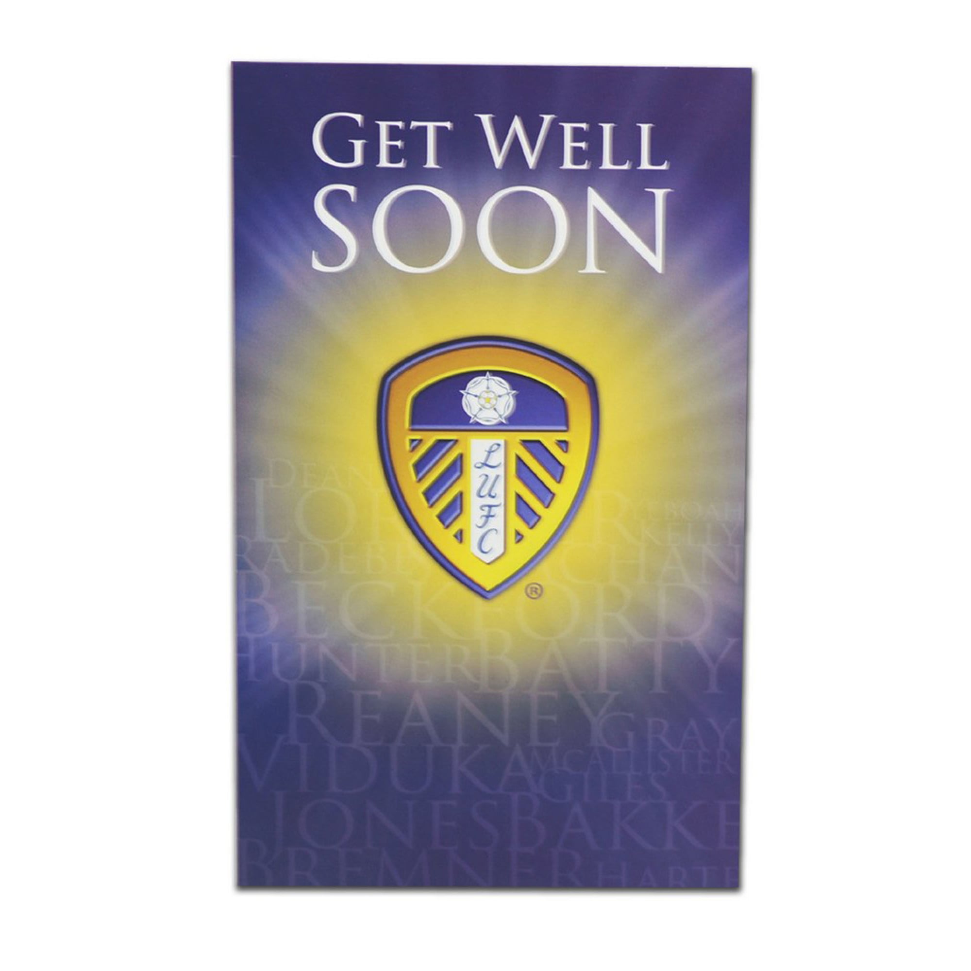 Leeds United (Wappen) Gute Besserung Karte