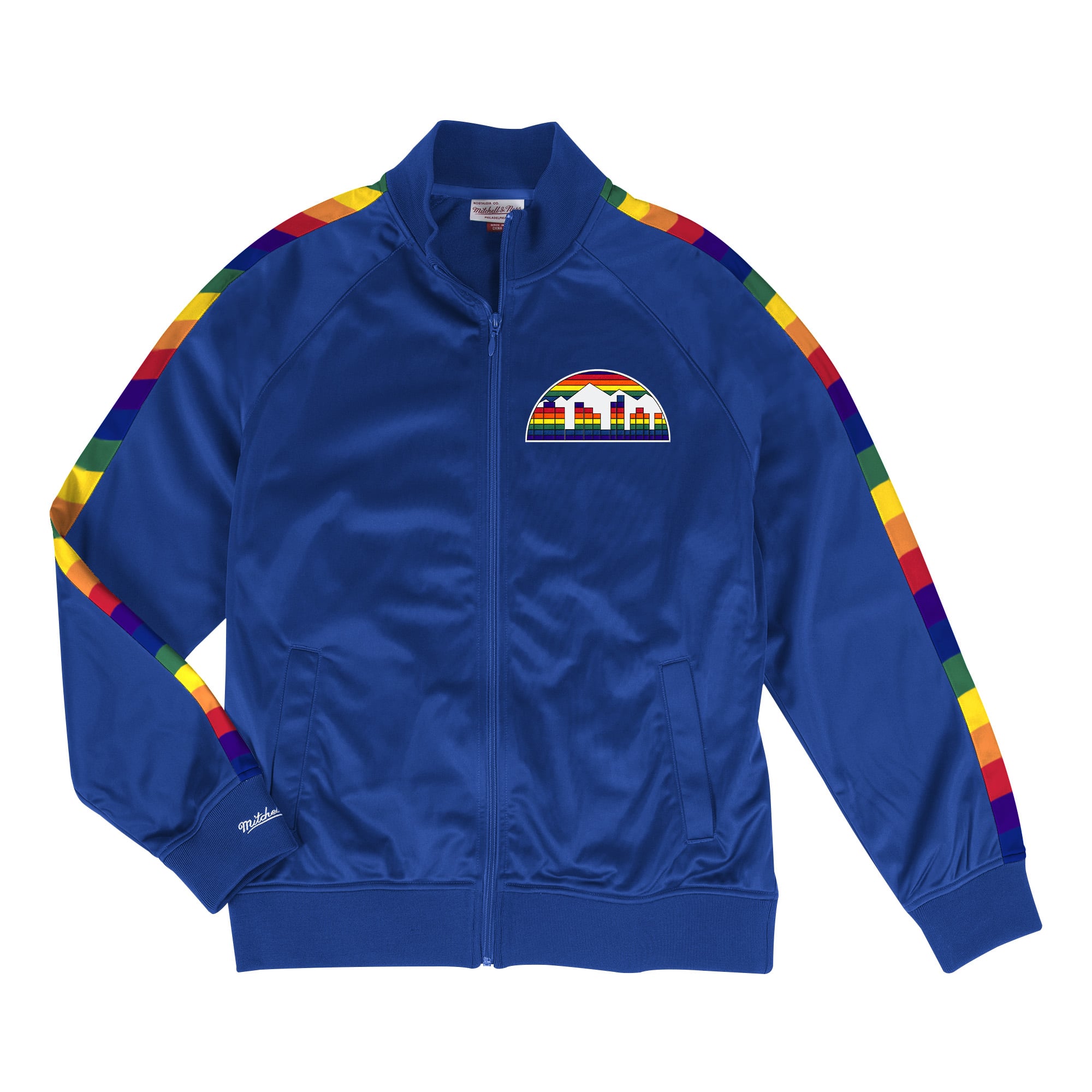 Denver Nuggets Mitchell & Ness Trainingsjacke – Königsblau – Herren