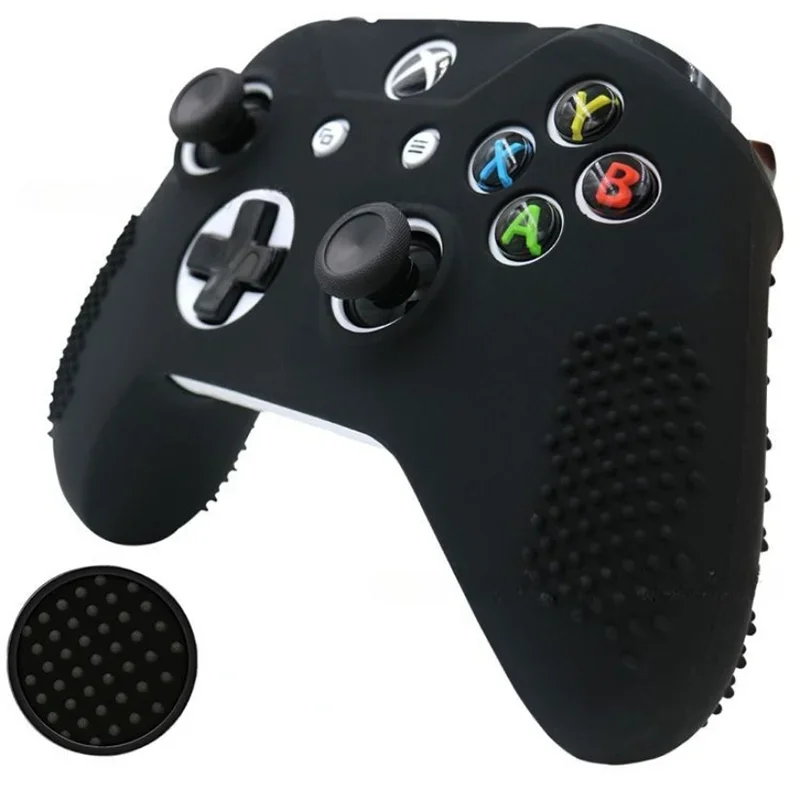For Xbox one S Protective Joystick Cover Non-slip Skin Silicone Protection Case Shell Sleeve for Xbox One Slim Controller