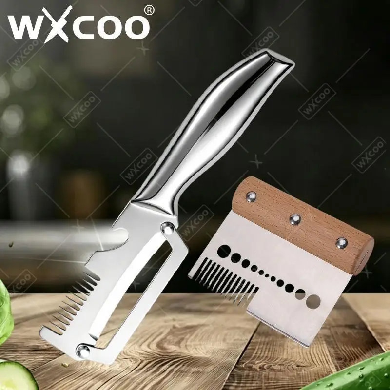 Éplucheur de cuisine multifonction pour trancher les fruits et légumes, accessoires de cuisine en acier inoxydable, outils de cuisine, éplucheur spécifique à la cuisine