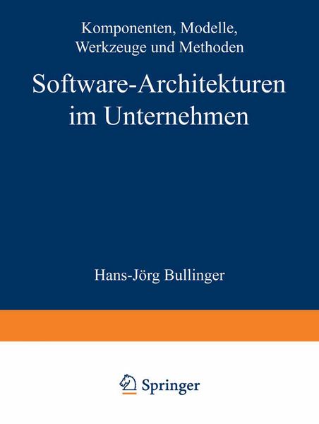 Software-Architekturen im Unternehmen, Taschenbuch von , Springer Berlin, 978-3-540-55056-3