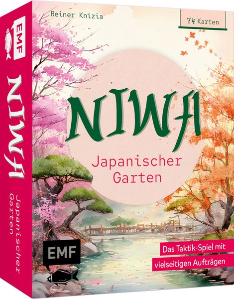 Kartenspiel: Niwa – Japanischer Garten: Das Taktik-Spiel mit vielseitigen Aufträgen