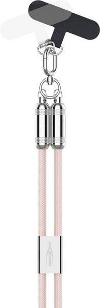 Ansmann USB-Kabel Apple Lightning Stecker, USB-C® Stecker 1.2m Pink 1700-0189