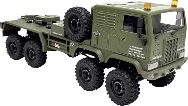 Hobby Plus 1:18 CR-18P 8X8 Terranaut ( AWS ) Brushed 1:18 RC Modellauto Crawler RtR 2,4 GHz Inkl. Akku und Ladegerät
