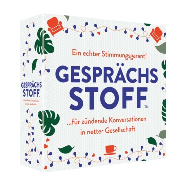 Pegasus KYL43022 - Gesprächsstoff XL - für zündende Konversationen in netter Gesellschaft, Partyspiel, Spiel