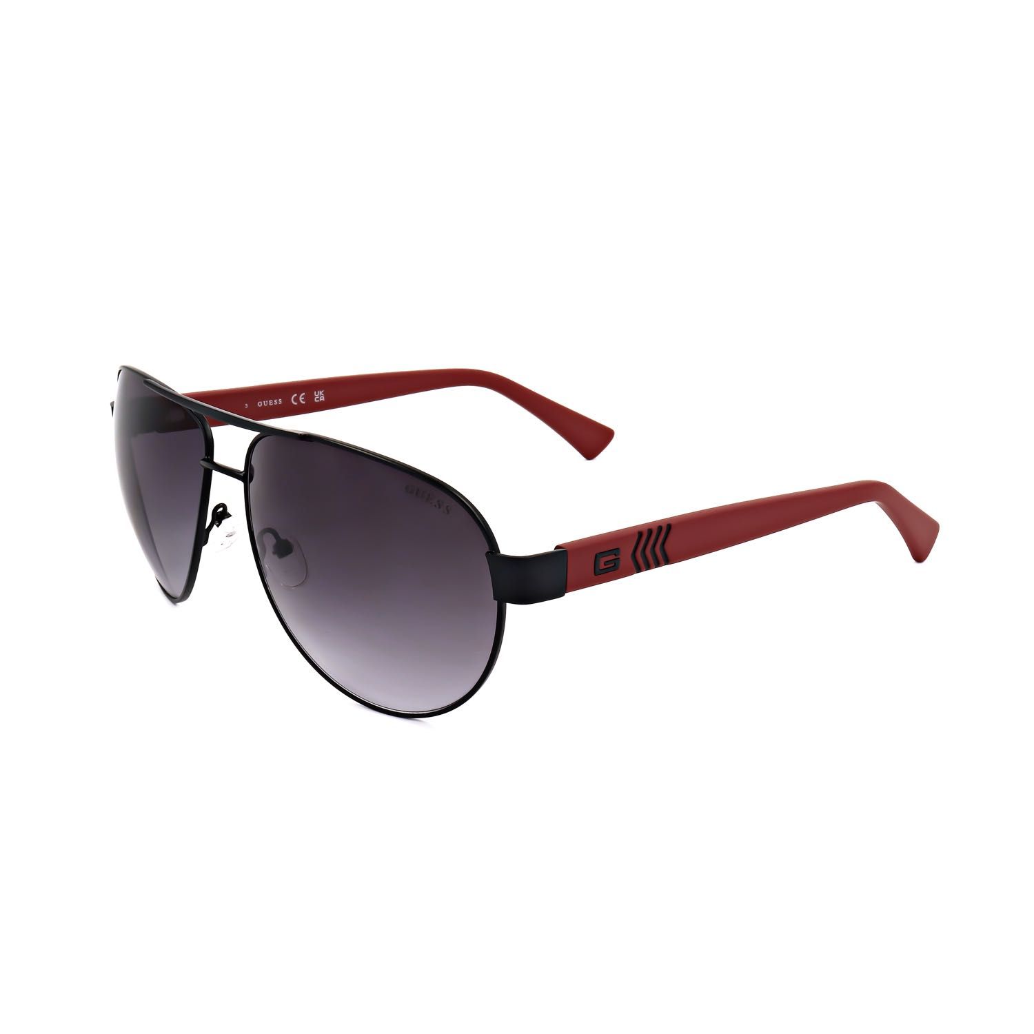 Guess Factory occhiali da sole uomo GF5048 black dark red 1 St