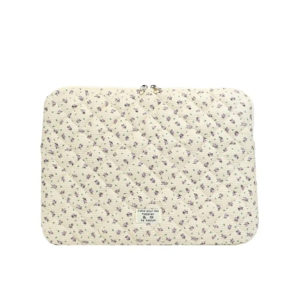 Étui pour ordinateur portable en tissu à fleurs mignonnes, 11, 13, 15 pouces, pochette pour ordinateur portable, sac pour ordinateur portable Lenovo Dell, accessoires pour ordinateur portable