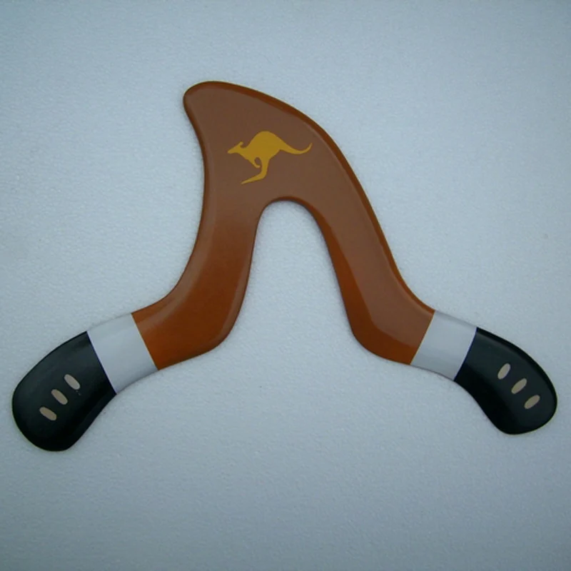Boomerang en bois fait à la main, jeu de sport et attraper un disque volant pour jeux de plein air, jouets de pelouse, livraison directe, nouvelle collection