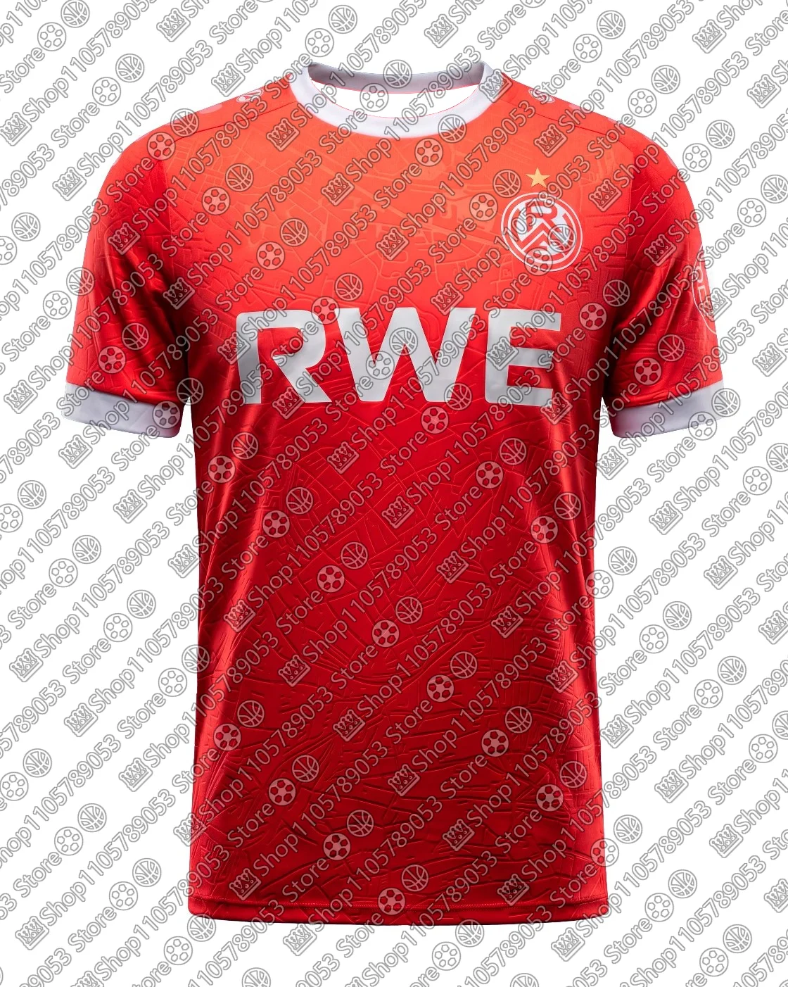 2026-27 Maillot de football respirant pour hommes, enfants et adultes, G-Germany, R-Rot-Weiss E-Essen, domicile, entraînement masculin