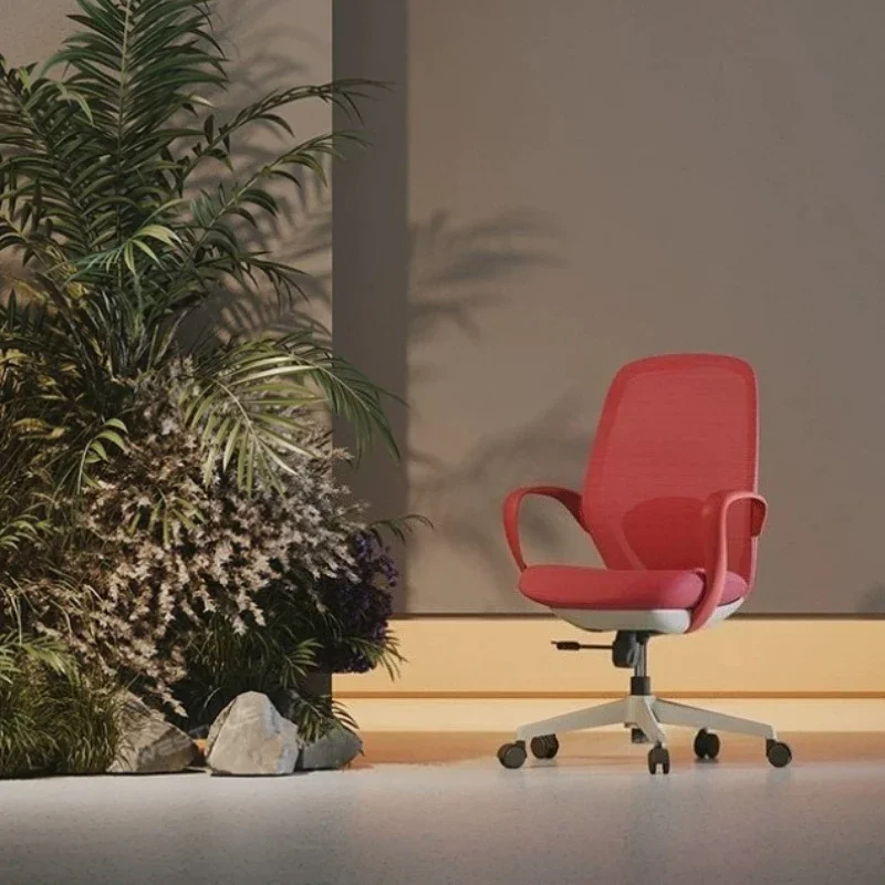 Moderner Luxuriöser Ergonomischer Komfort-Bürostuhl mit Netzrücken, Computerstuhl, Entspannender Gamer-Gaming-Stuhl, Büromöbel